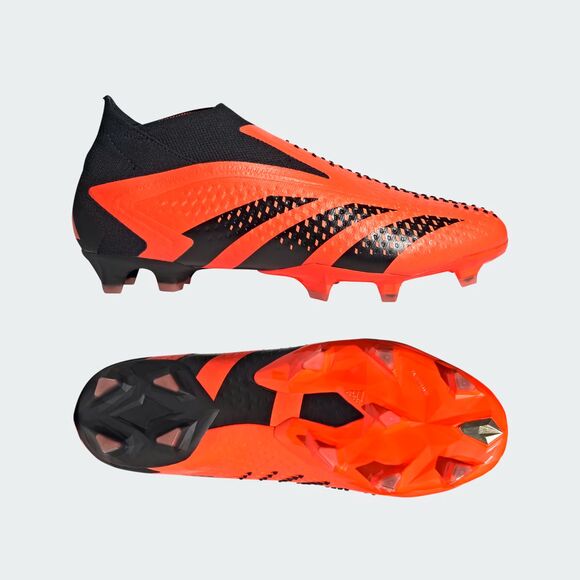 Mens Adidas Predator Accuracy+ FG Orange Black Soccer Cleats / GW4560 / Size 11